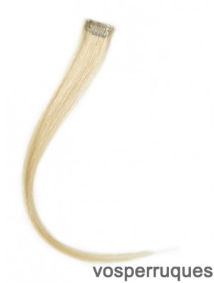 Hairstyles Blonde Straight Remy Hair Clip dans les extensions de cheveux