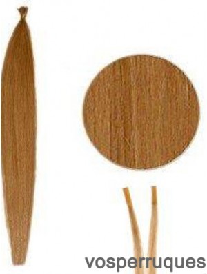 Auburn Straight Stick / I Tip Hair Extensions