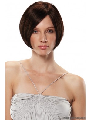 Perruques en dentelle synthétique UK vente courte longueur Auburn couleur Bobs Cut