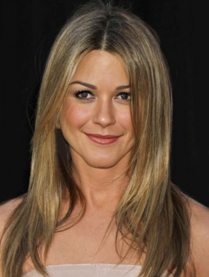 Jennifer Aniston Perruques Longue Longueur Style Lisse Couleur Blonde