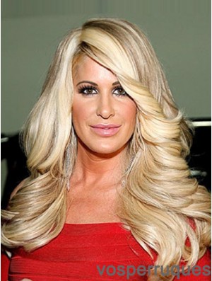 Fabuleux 18 pouces de longueur de menton bouclés couches superposées capless Kim Zolciak perruques