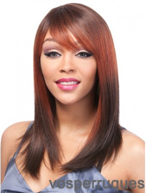 16  inchOmbre / 2 Tone Lace Front Wigs pour les femmes noires